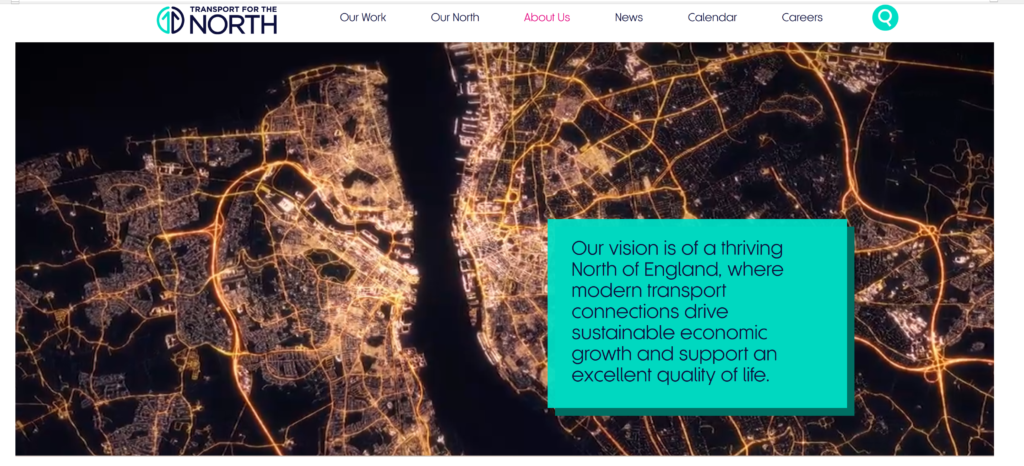 Transport for the North About us