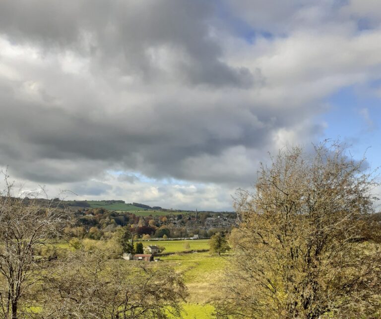 Bakewell from Monsal Trail