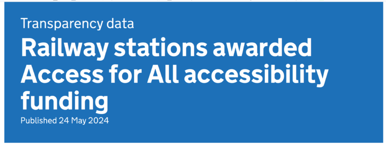 Access for All announcement for Chinley