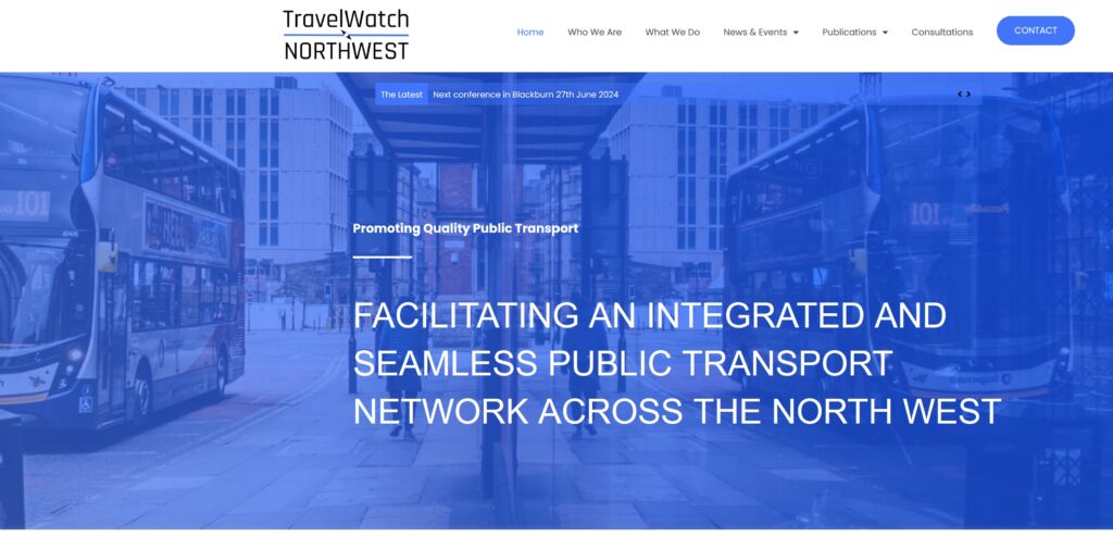 TravelWatch NW bus and rail report