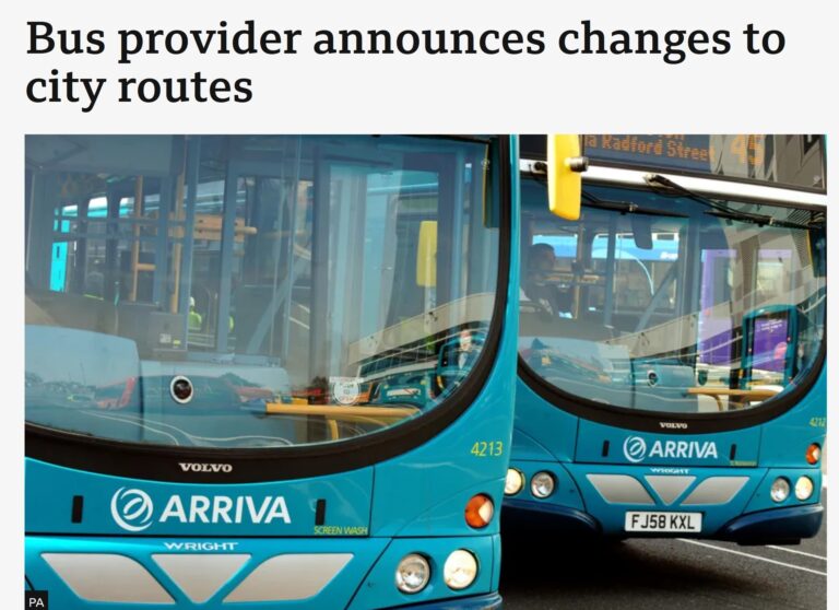 Drrby bus rail